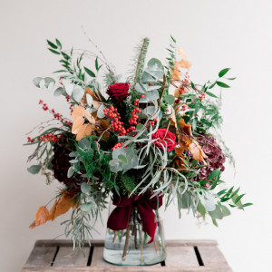 Christmas Vase Arrangement