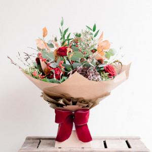 Hand tied Christmas Bouquet