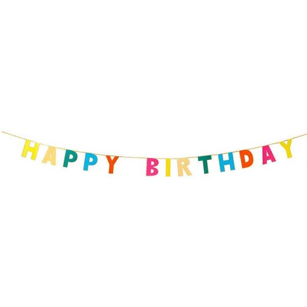 Happy Birthday Garland - Image 3