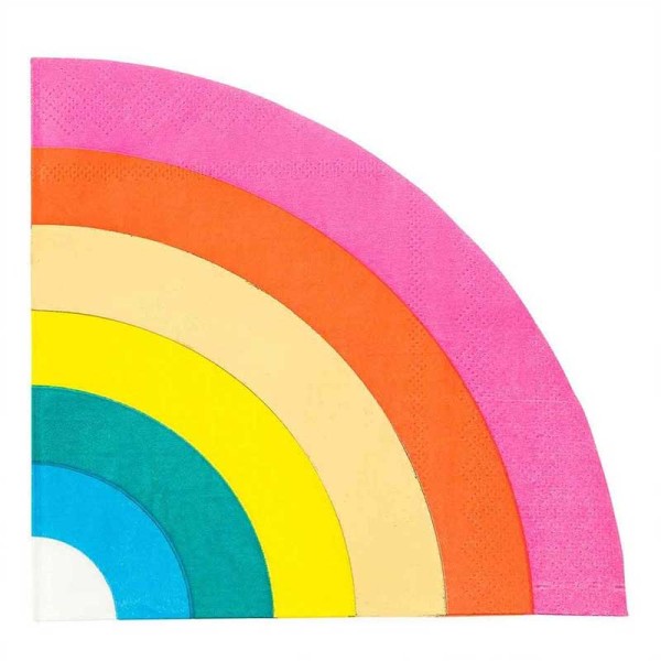 Rainbow Shaped Napkins