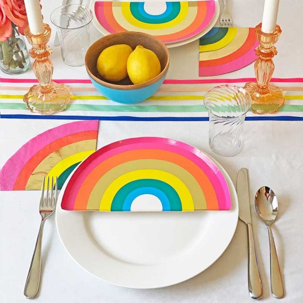 Rainbow Paper Plate - Image 4