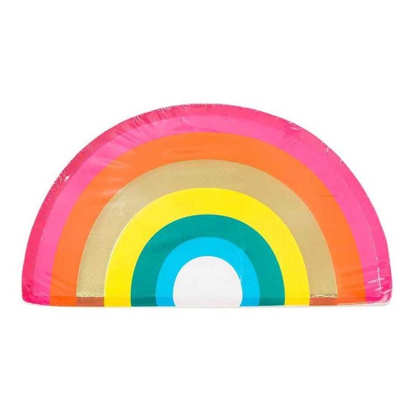Rainbow Paper Plate