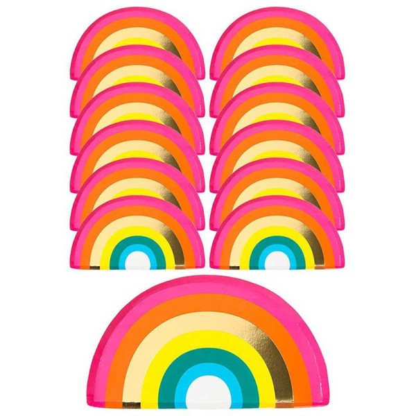 Rainbow Paper Plate - Image 3
