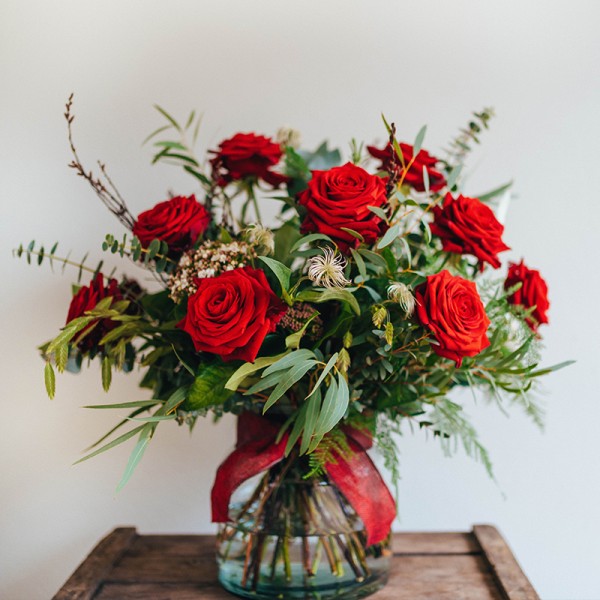 Valentine's Box of Red Roses - Image 2